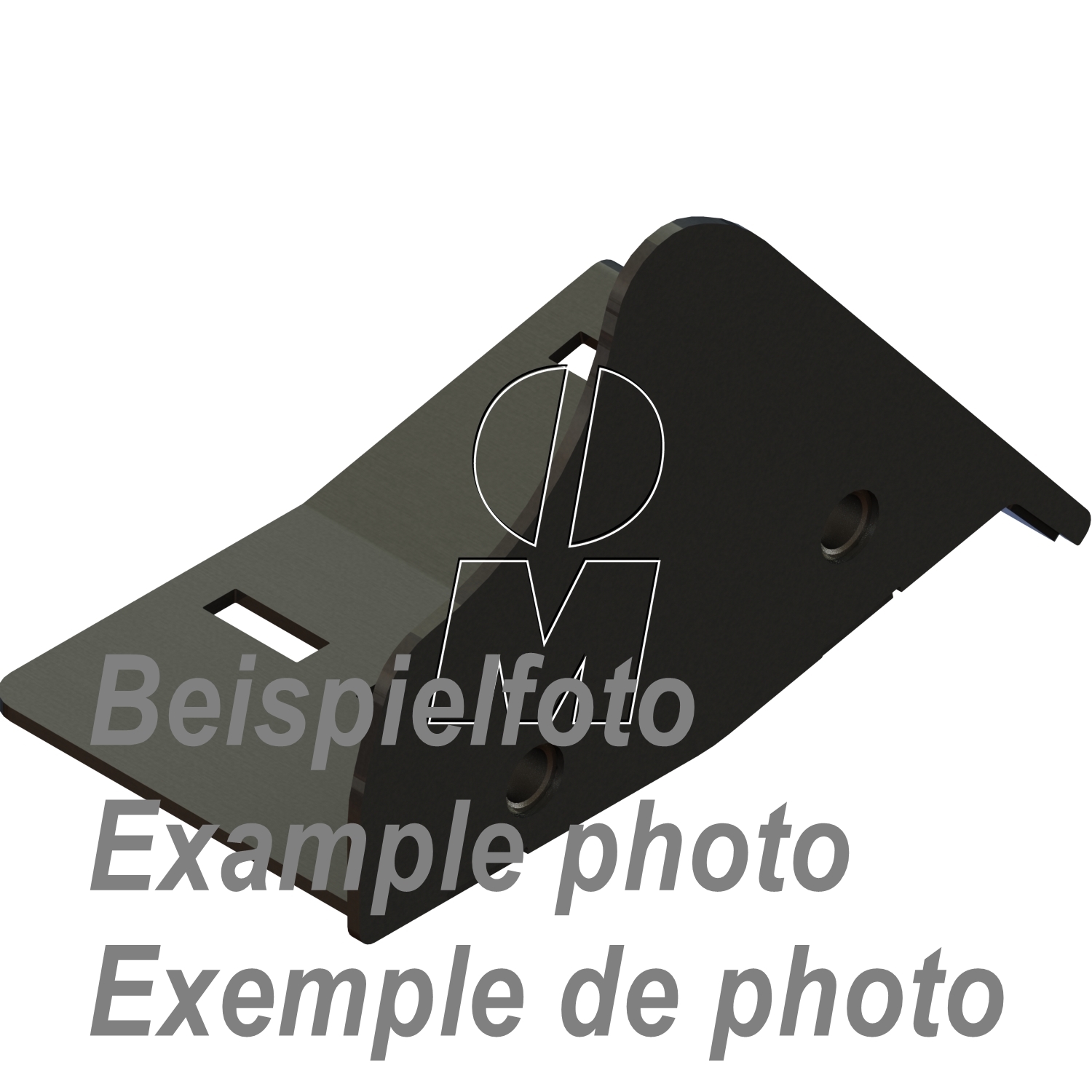 MÜTHING Flap adjustment plate - left - MU-PRO/F 860 - RAL 9005
