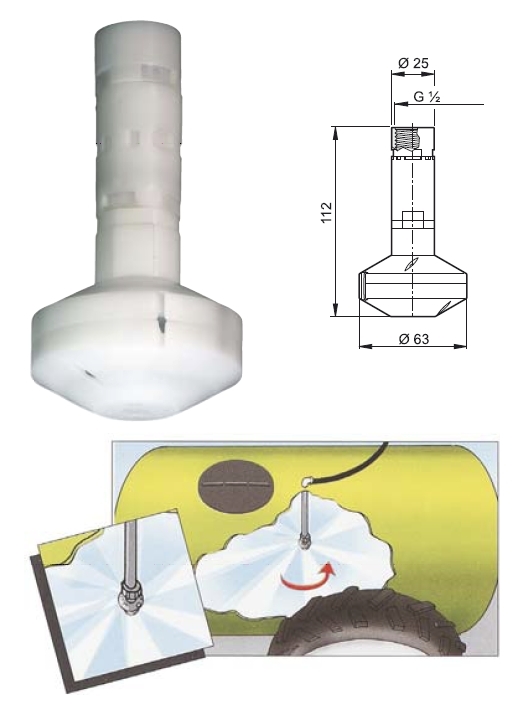 ARAG Behälterreinigungsdüse