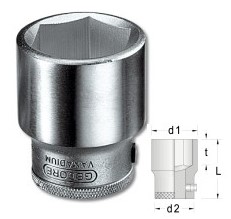 GEDORE socket wrench insert SW 27