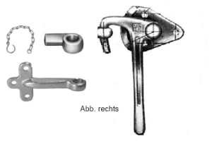 Winkelhebelverschluss