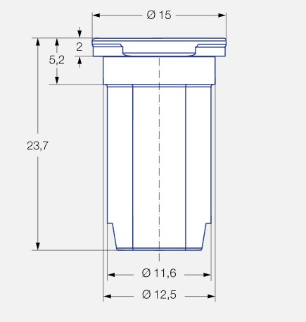 LECHLER Bandspritzdüse SW 08