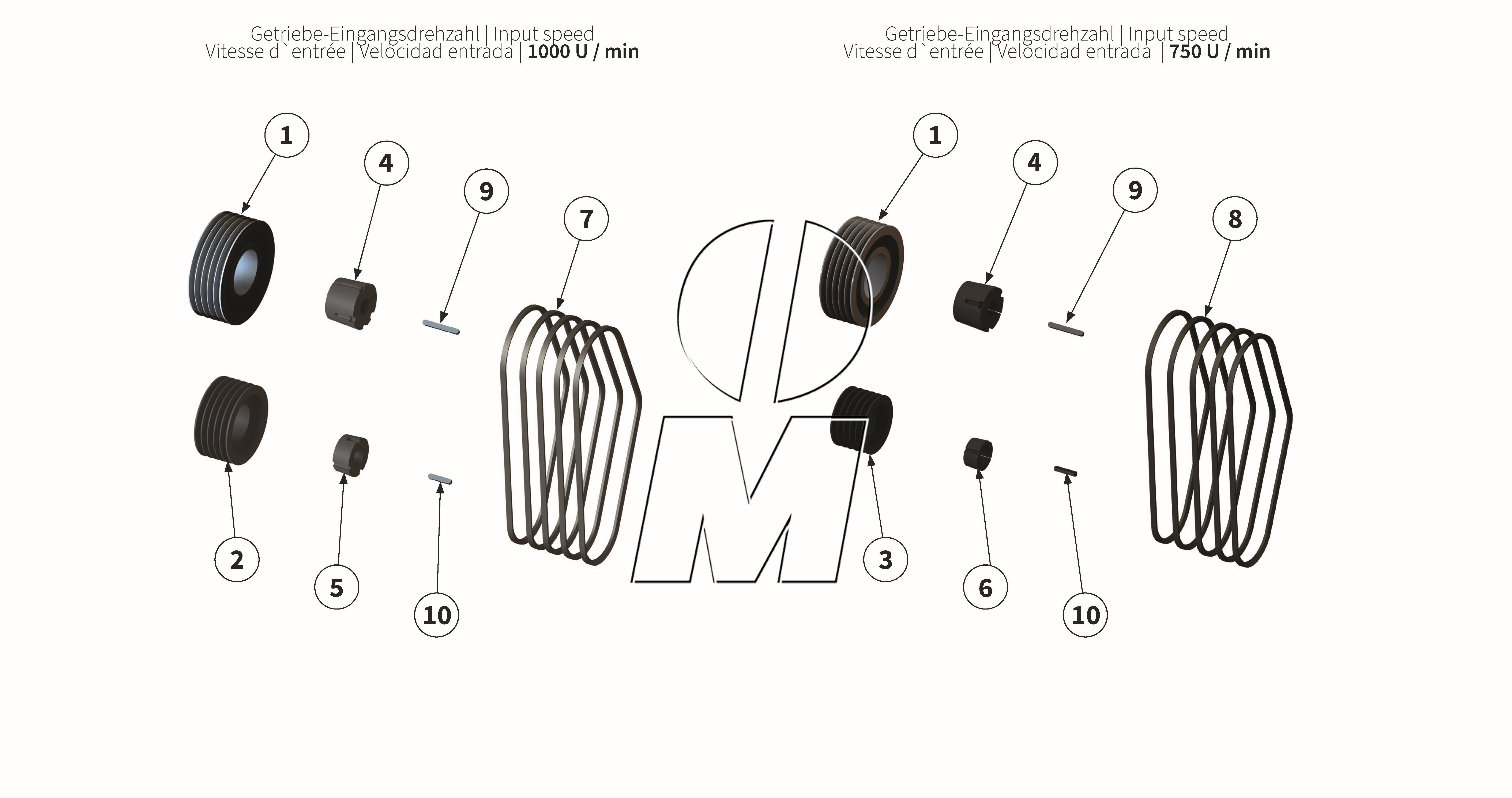Exploded view 06: Gear box translation (P_PRO_ET_24_WEL)