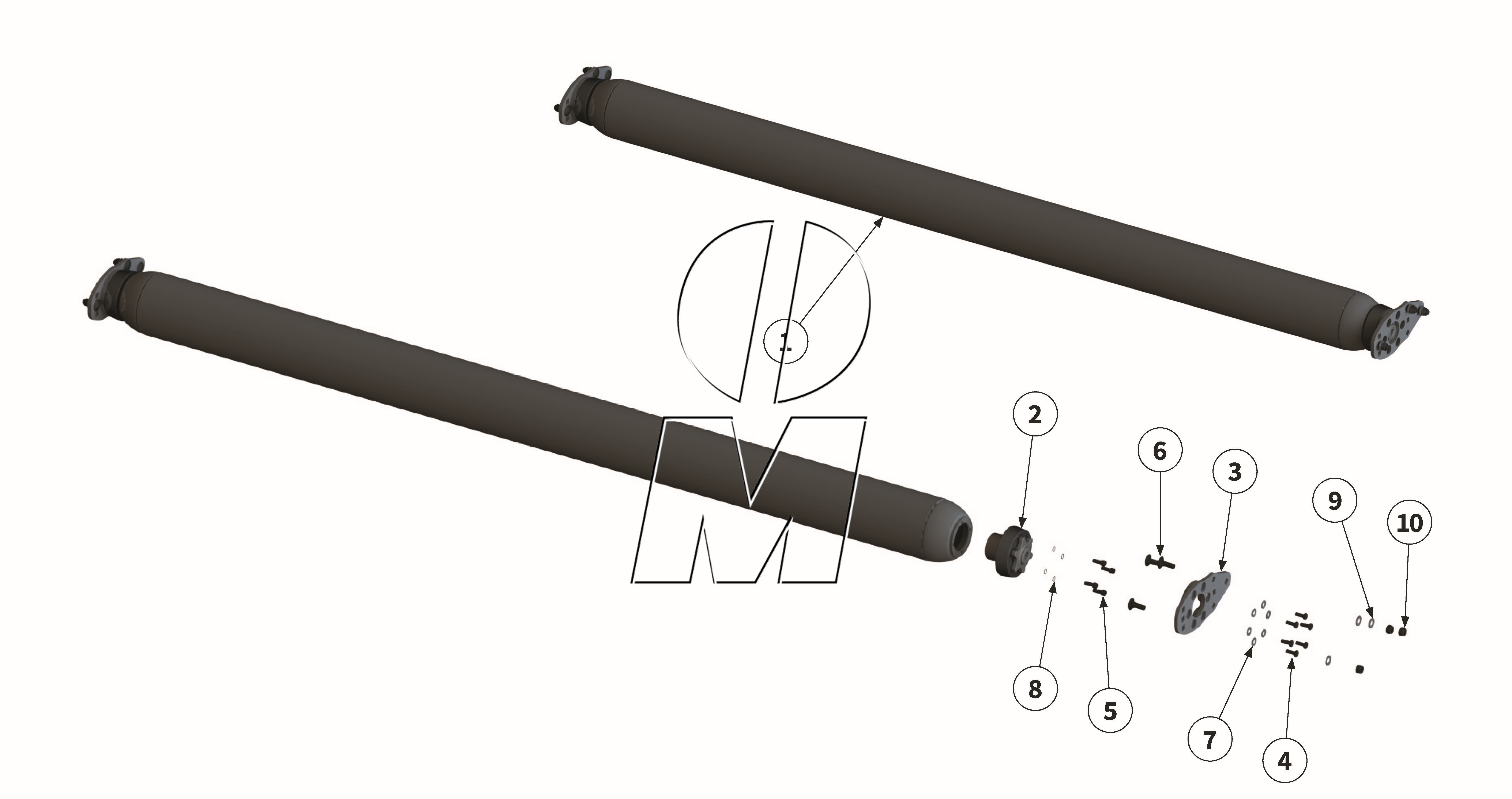 Exploded view 18: Support roller (P_MF_ET_24_WEL)