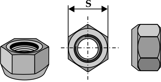 INDUSTRIEHOF Konusmutter SW 32