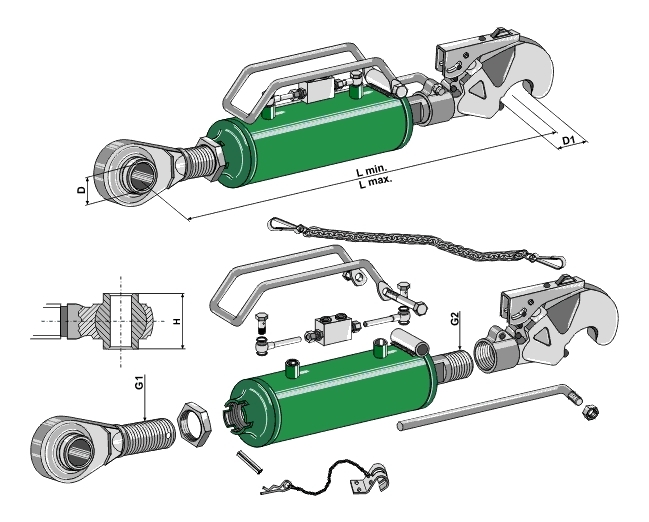 Hydraulikoberlenker