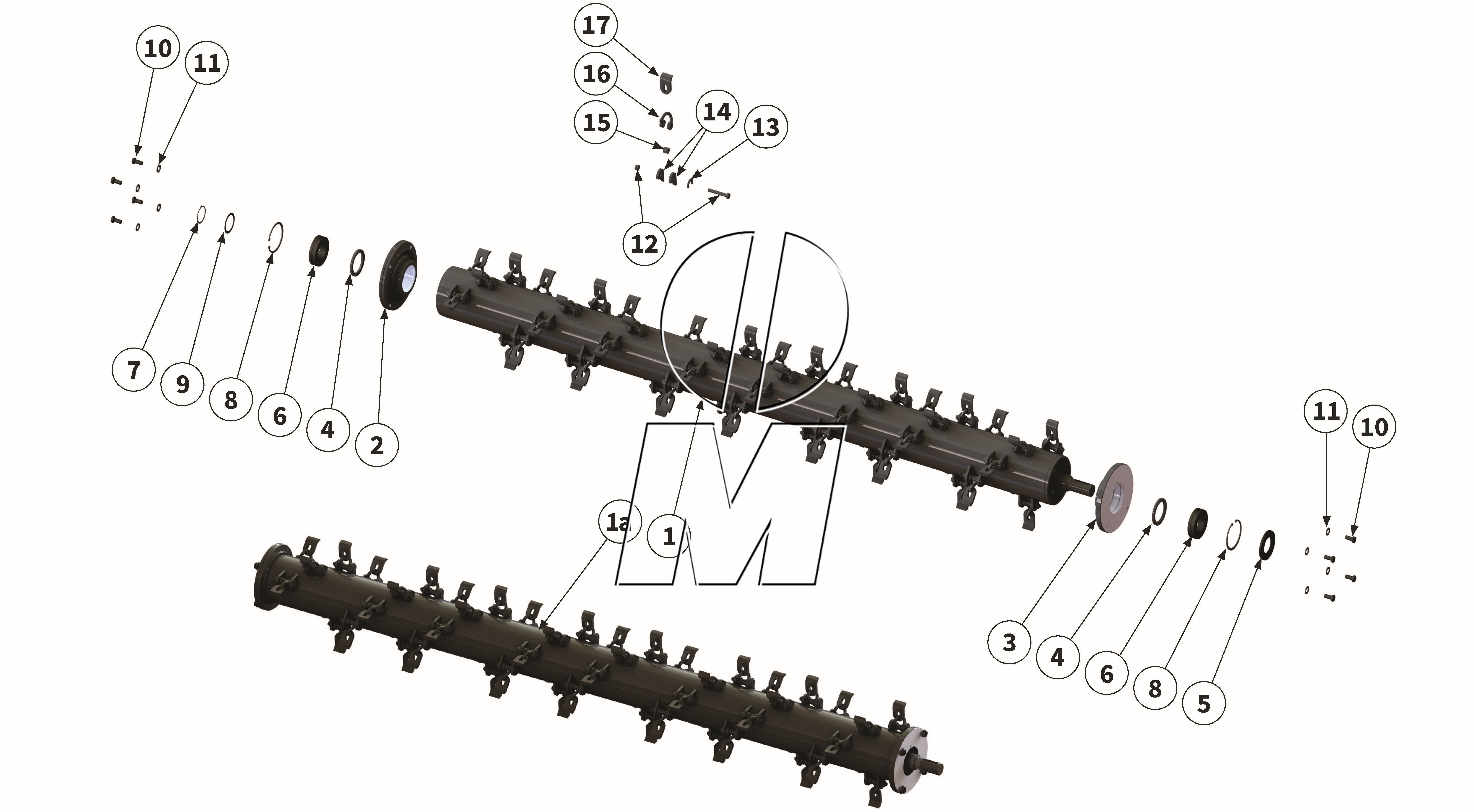 Exploded view 13: Shackle rotor (P_PRO_ET_24_WEL)