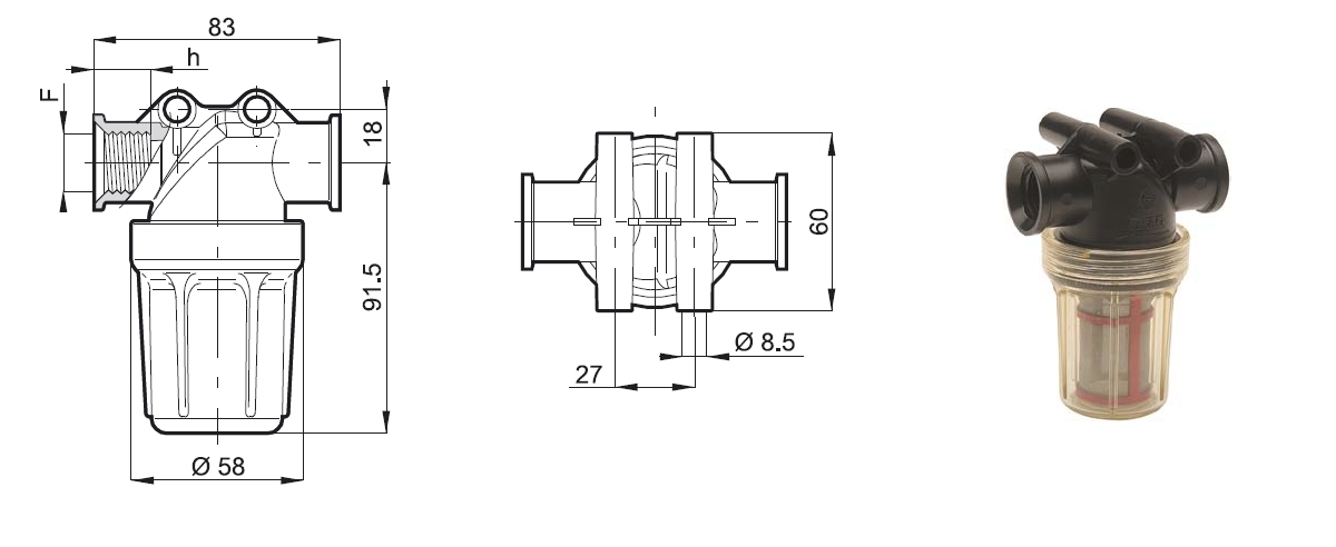 ARAG Leitungsfilter