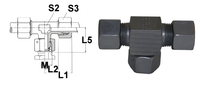 Adjustable T-connectors