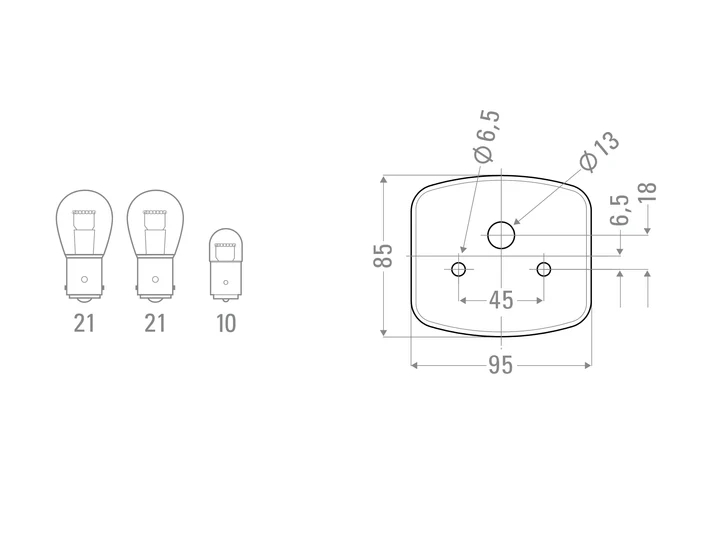 GEKA Beleuchtungsgarnitur