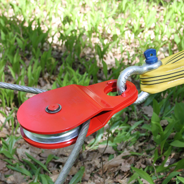 Forstdrahtseilumlenkrolle SRL-B14