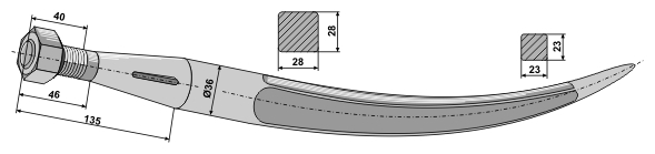 INDUSTRIAL YARD grapple tines