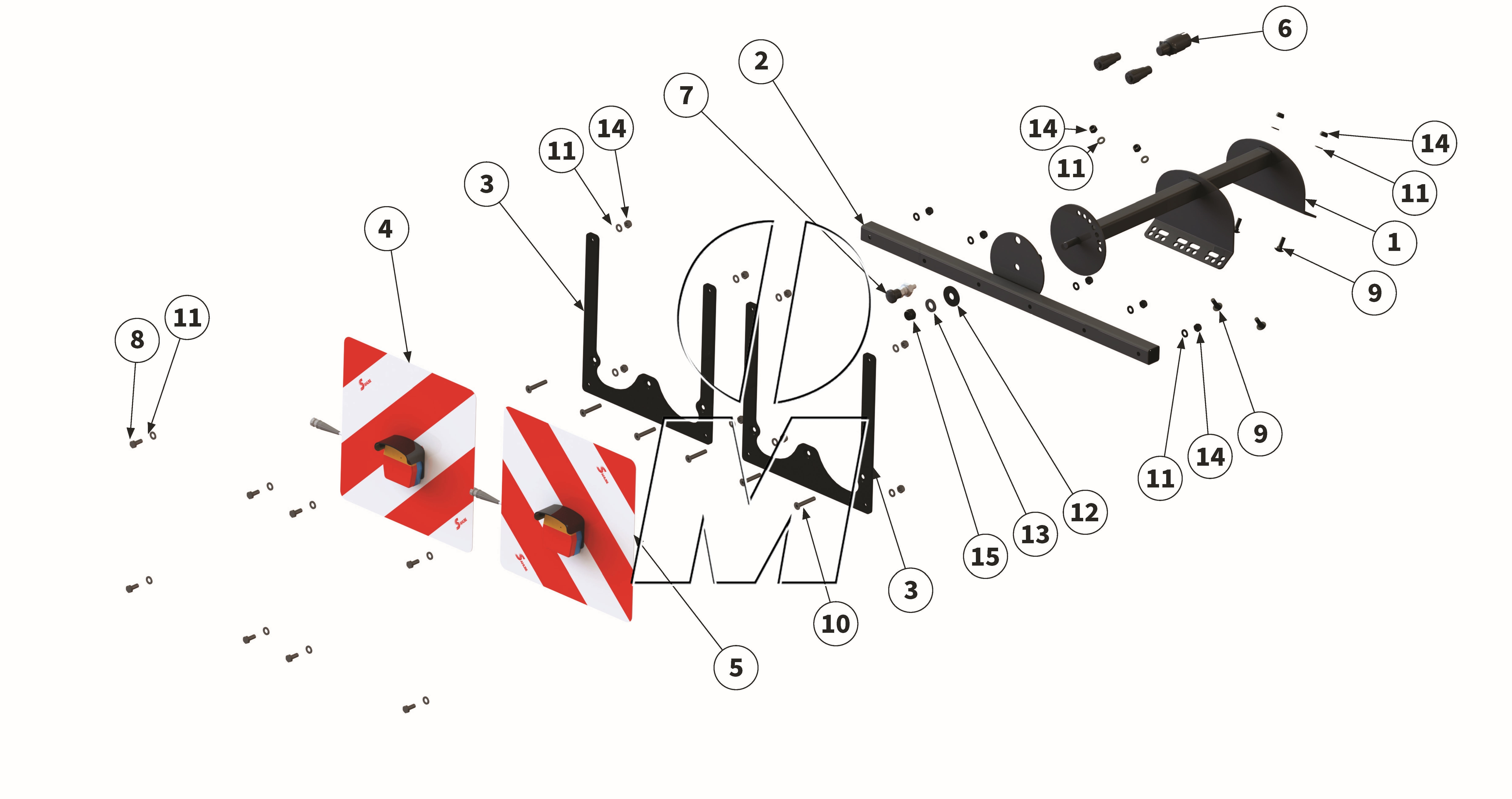 Exploded view 24: Lighting equipment (P_LS_ET_25_WEL)
