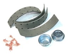 BPW brake shoe set