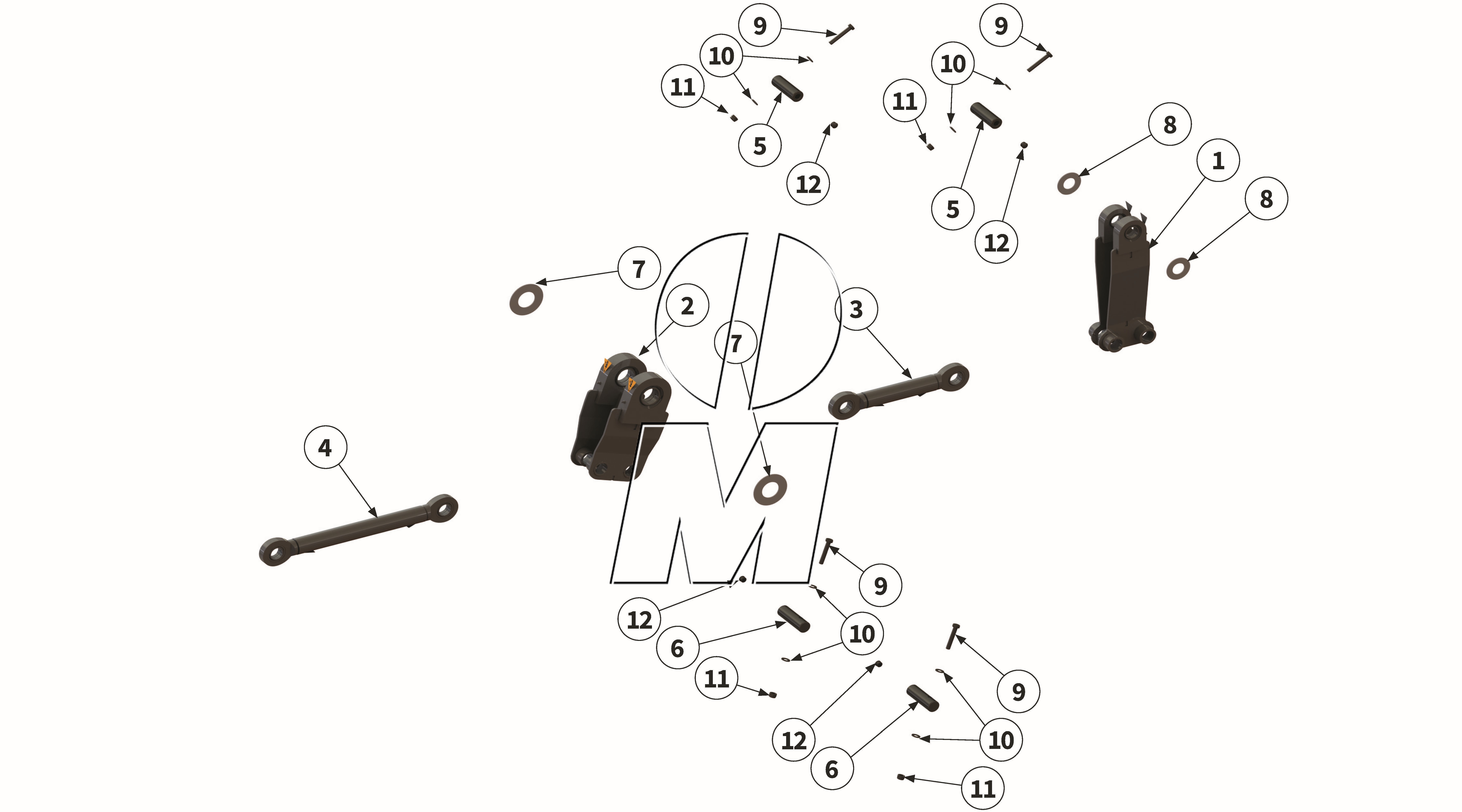 Zeichnung 07: Kniehebel (P_MSP_ET_25_WEL)