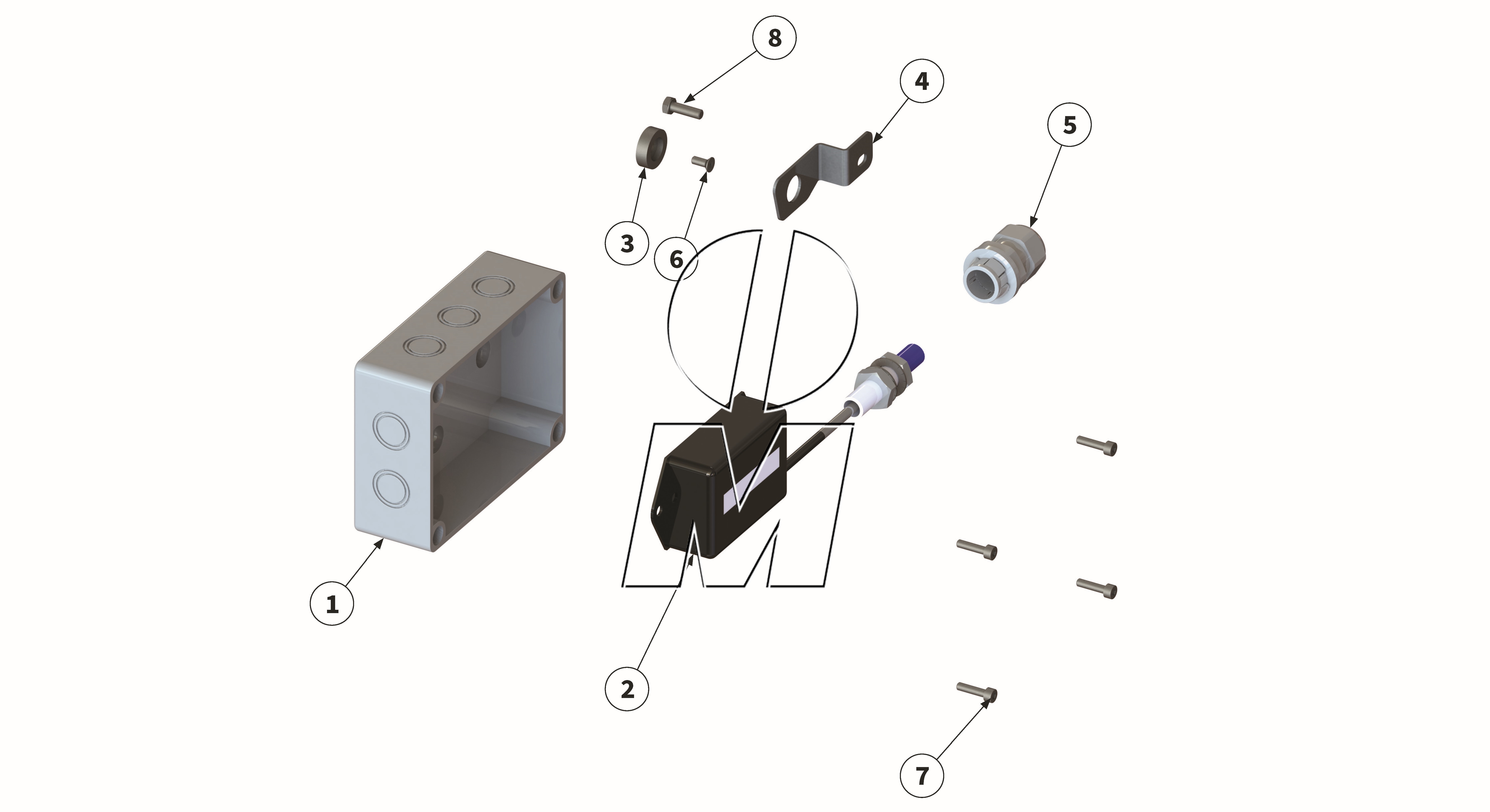 Exploded view 22: Operating hours counter (P_M_ET_24_WEL)