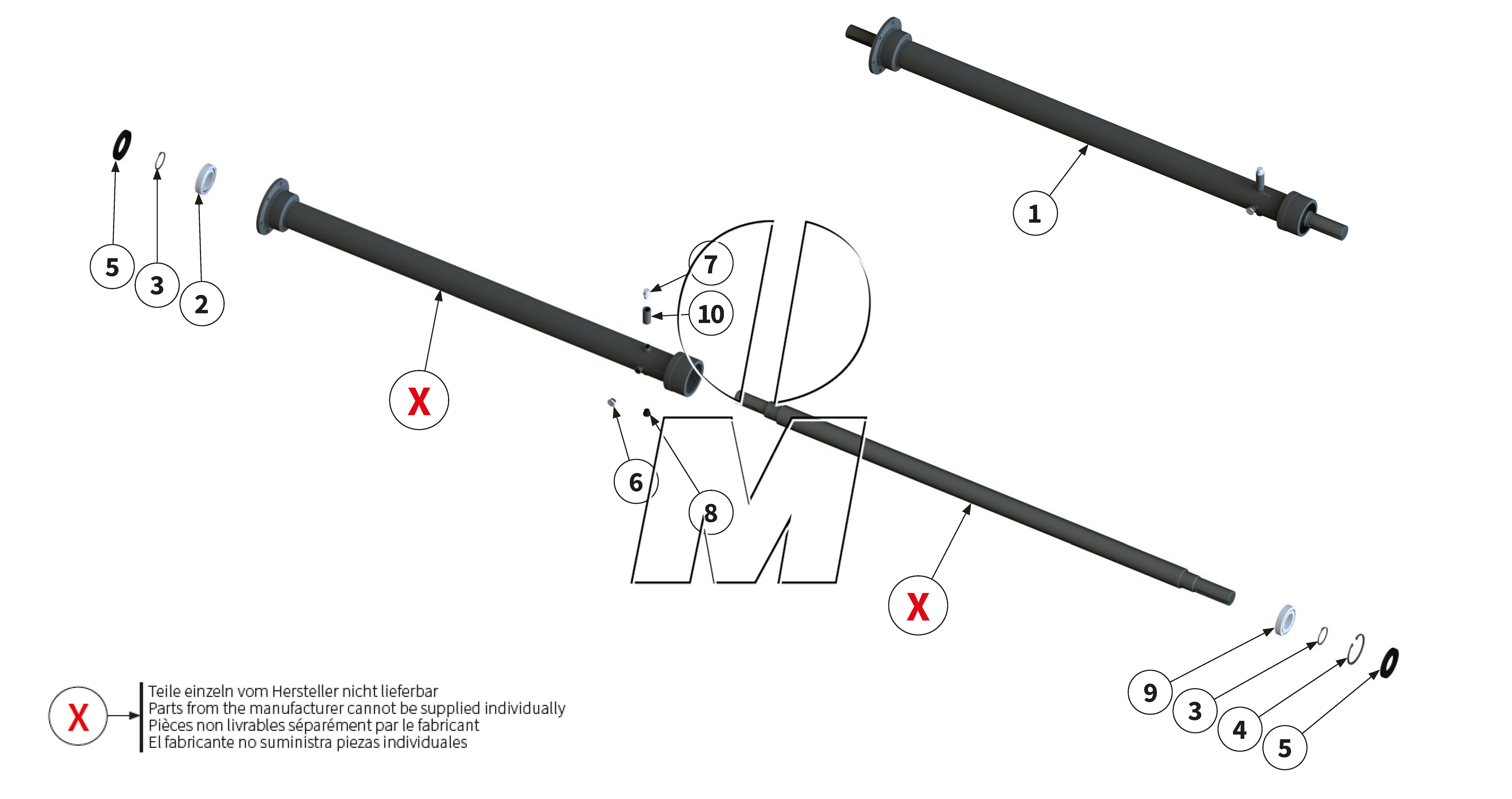Exploded view 17: Extension shaft (P_MF_ET_24_WEL)