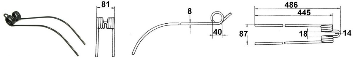 Les dents du râteau passent. pour la CONDUITE
