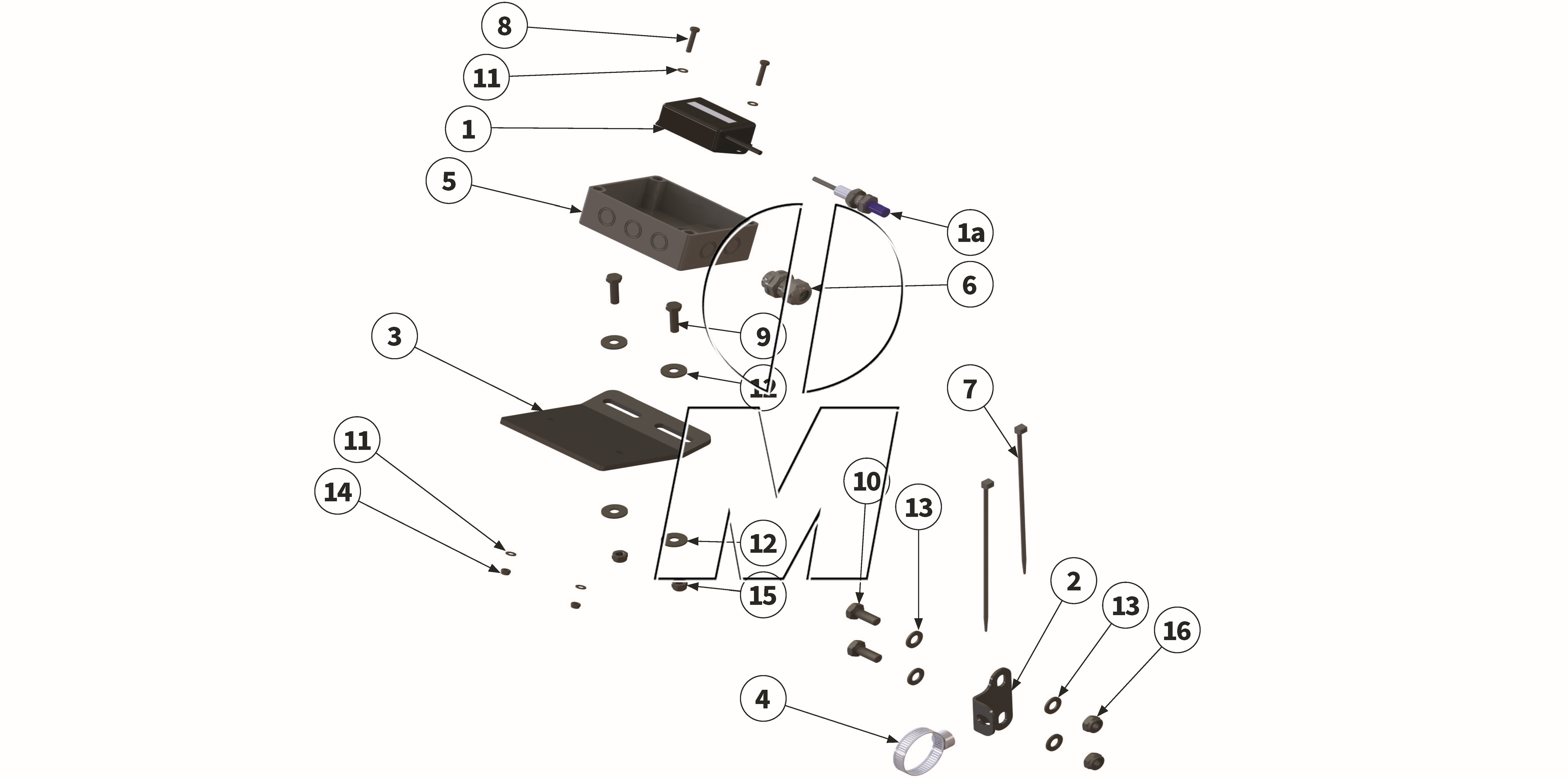 Exploded view 24: Operating hours counter (P_L_ET_25_WEL)