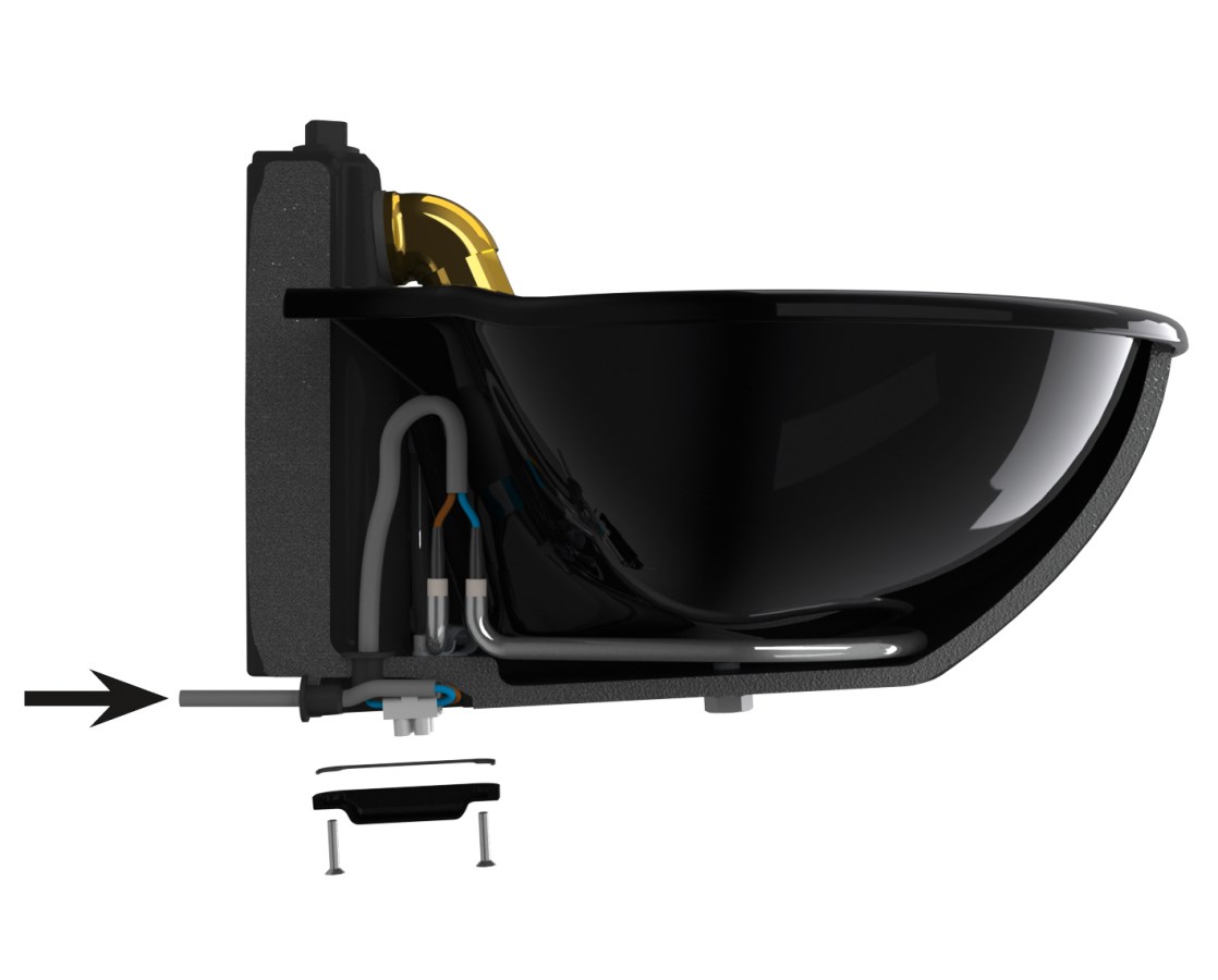 KERBL Heizbares Tränkebecken H10 50 Watt