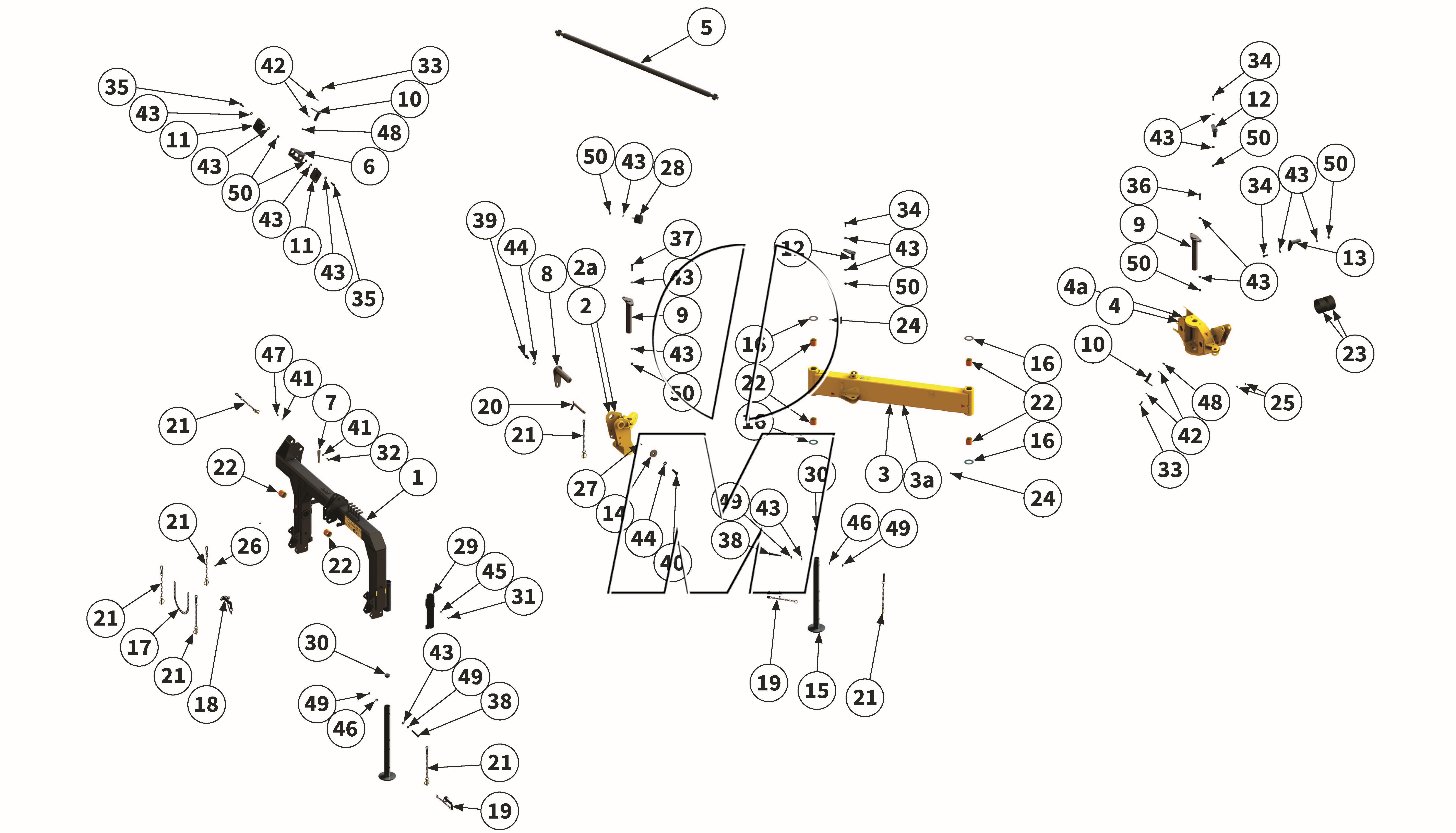 Exploded view 04: Headstock (P_LS_ET_25_WEL)