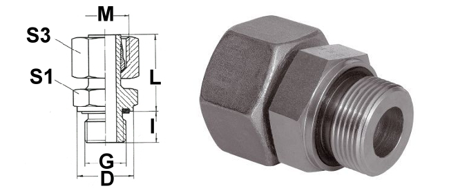 Screw connection SW 27