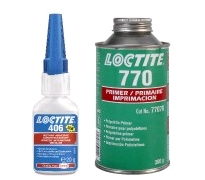 Kit adhésif plastique LOCTITE