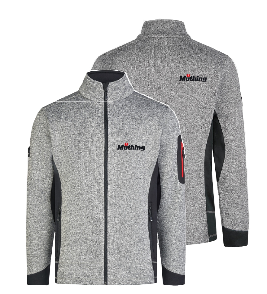 Men's knitted fleece jacket, CHRISTOPH 79595 FHB XXL