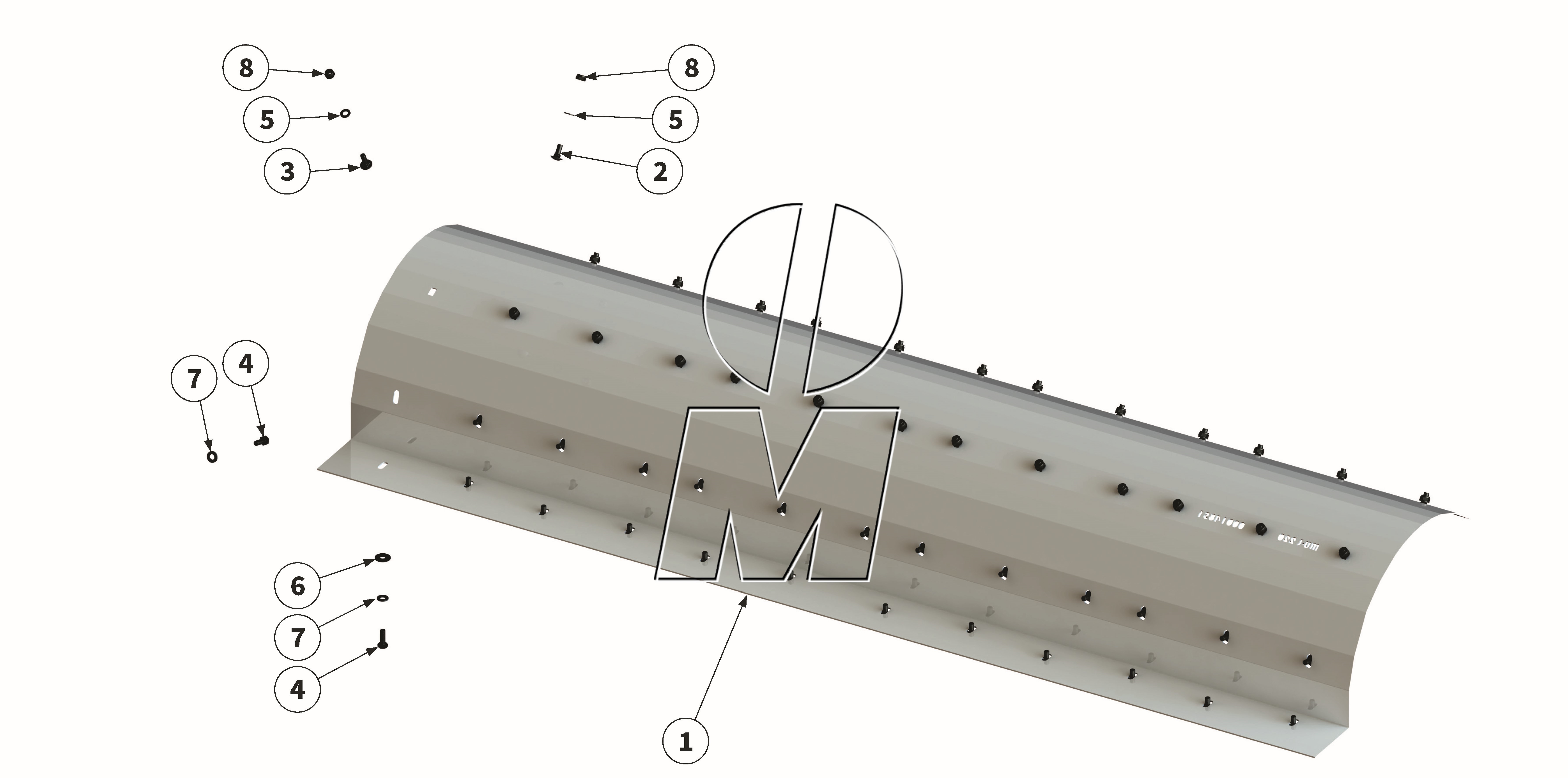 Exploded view 20: Wear insert (P_L_ET_25_WEL)