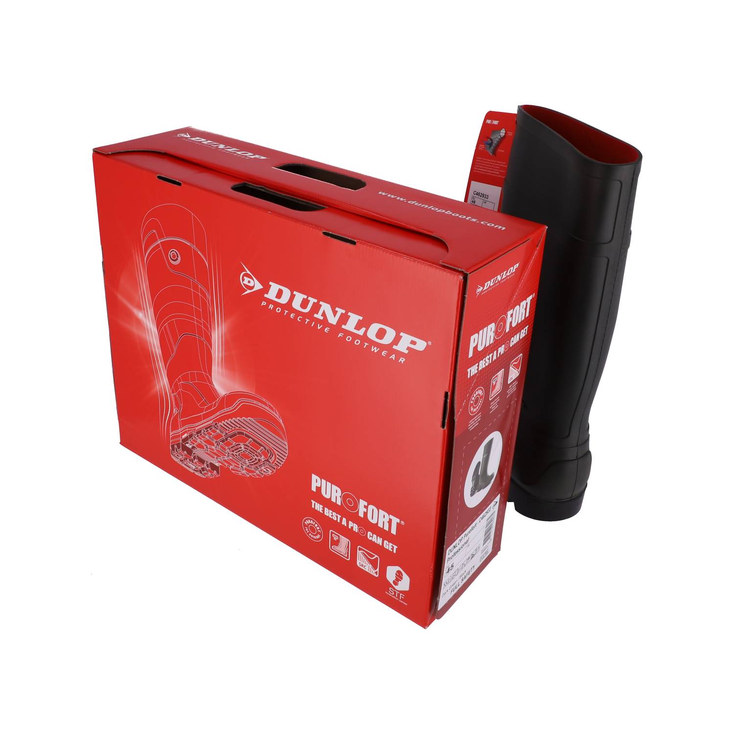 DUNLOP Sicherheitsstiefel 44