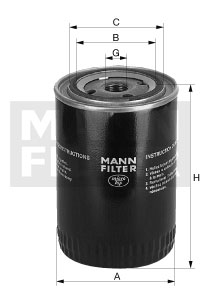 MANN Schmierölwechselfilter