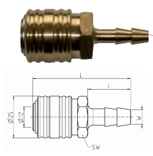 Druckluftkupplung