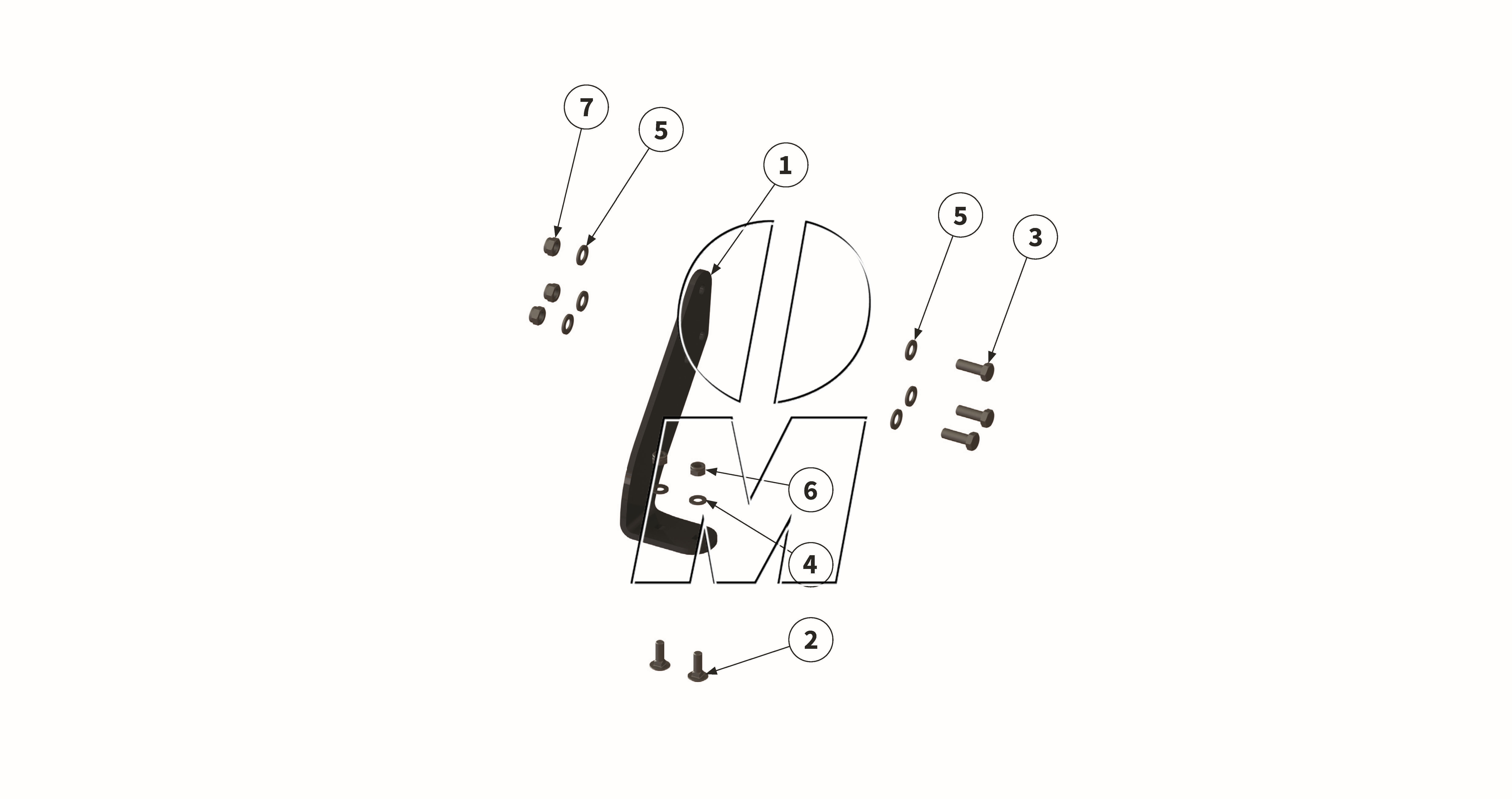 Exploded view 23: Support (P_PRO_ET_24_WEL)