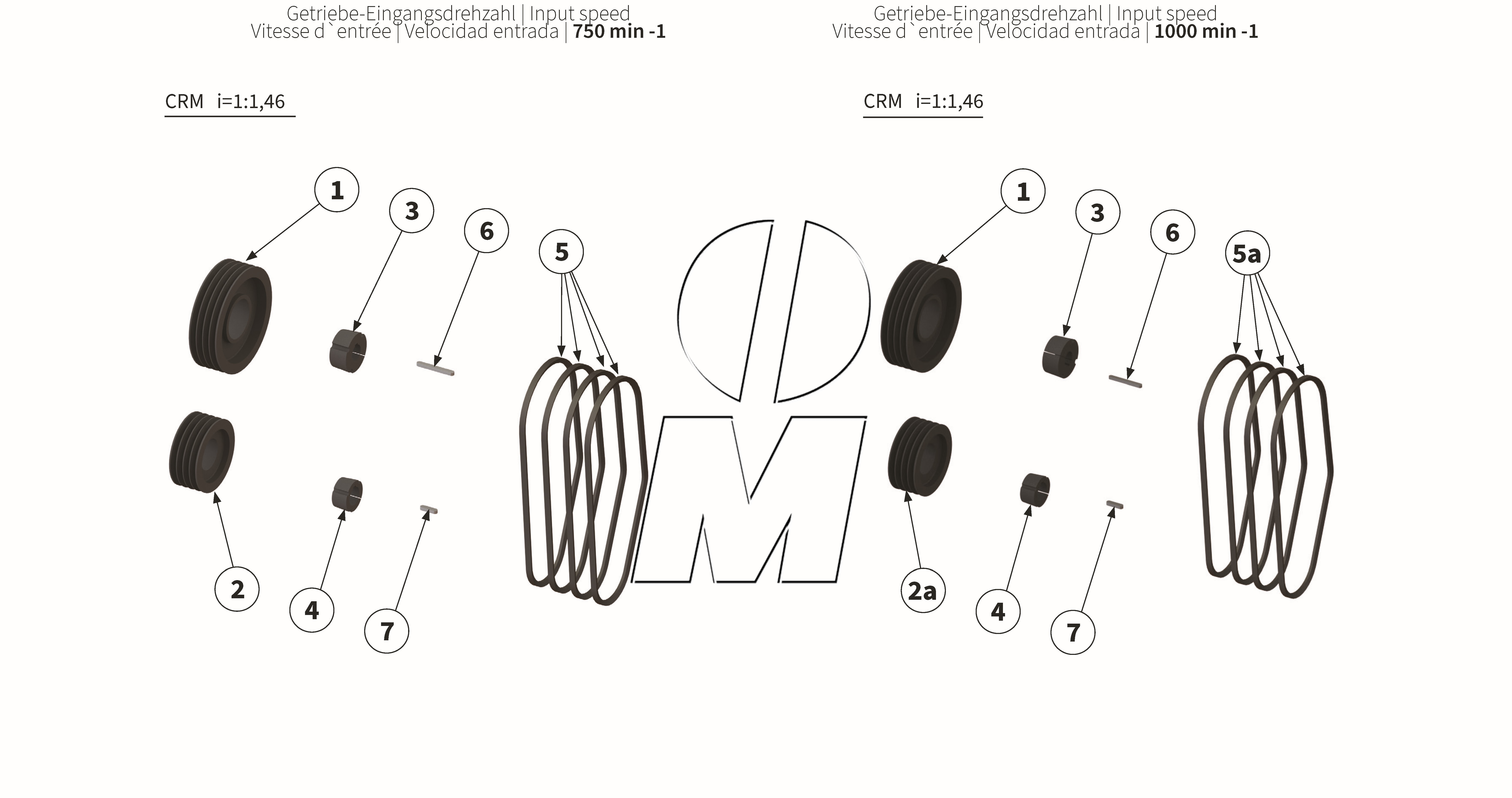 Exploded view 06: Gear box translation (P_M_ET_24_WEL)