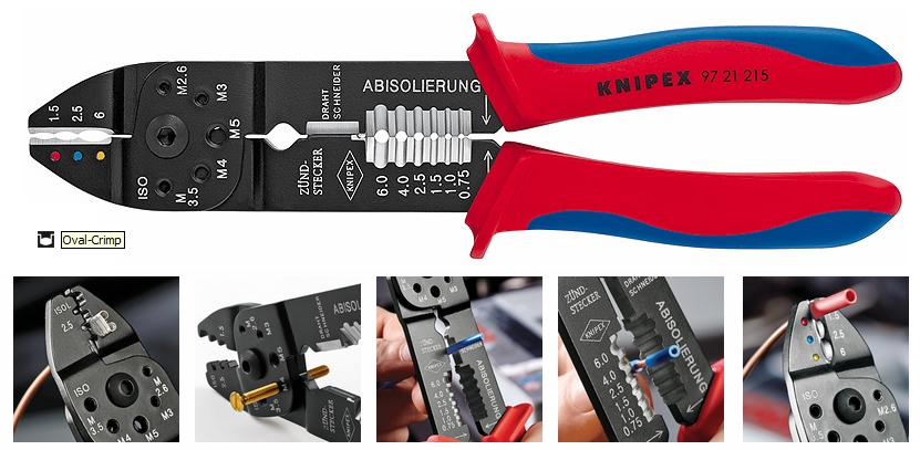 KNIPEX Quetschverbinderzange