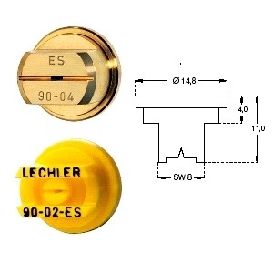 LECHLER Bandspritzdüse SW 08