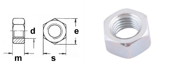 Hexagon nut SW 36