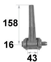 NEUMEIER folding split pin