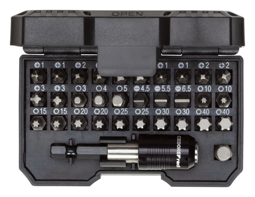 GEDORE Bit-Box 1/4 SL+PH+PZ+TX+6kt 32tlg
