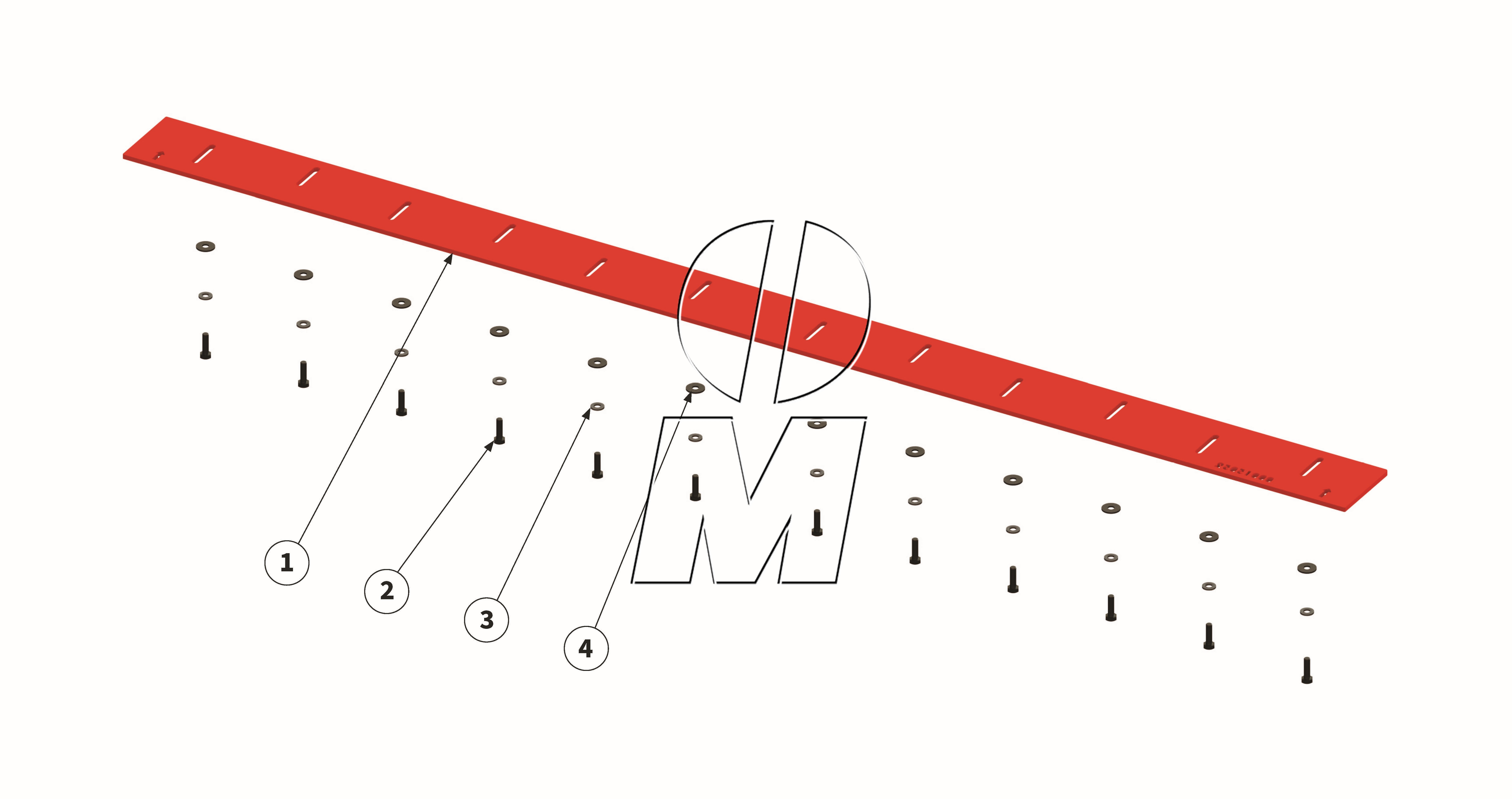 Exploded view 17: Cutting bar (P_LS_ET_25_WEL)