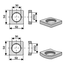 INDUSTRIEHOF Vorschweißplatte