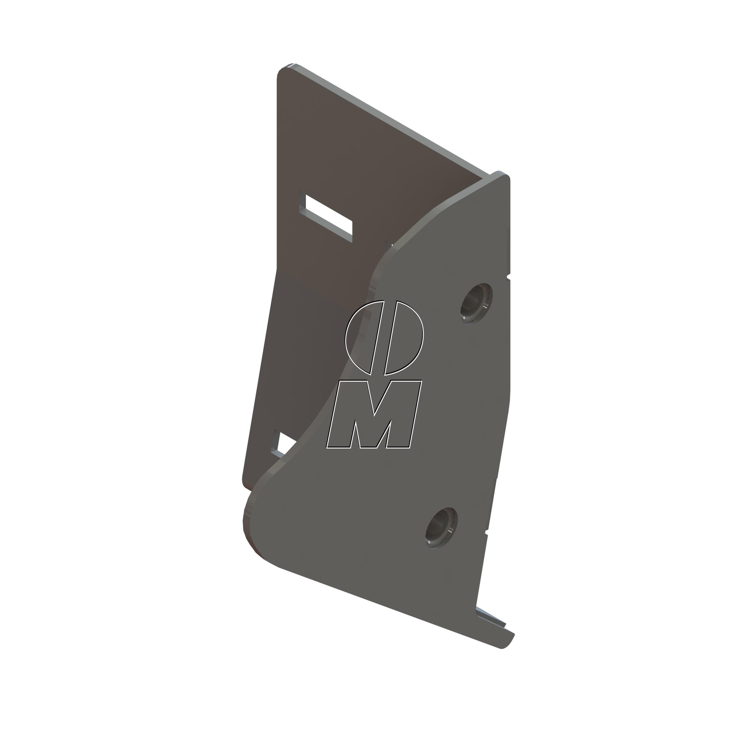 MÜTHING Flap adjustment plate - left - MU-PRO/F 860 - RAL 9005