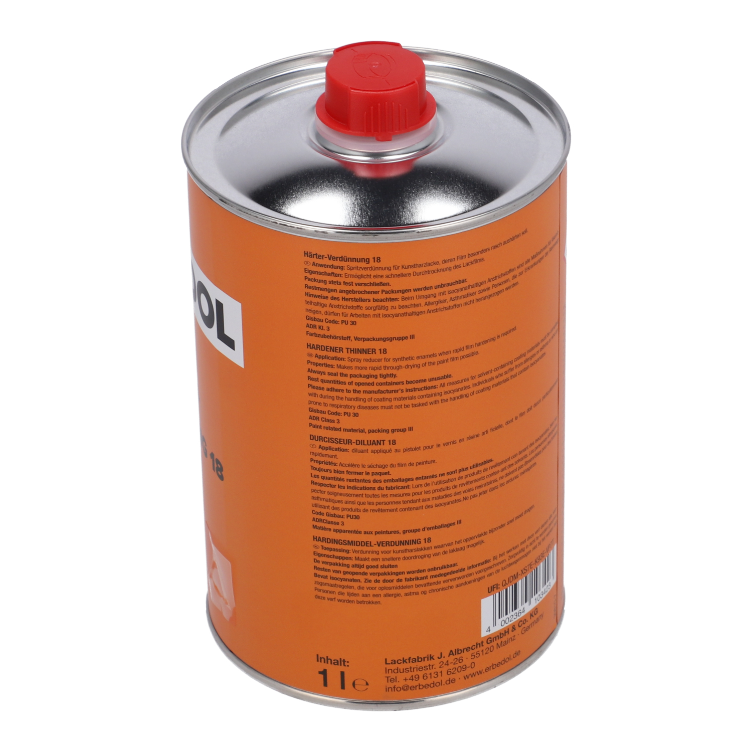 ERBEDOL Härterverdünnung