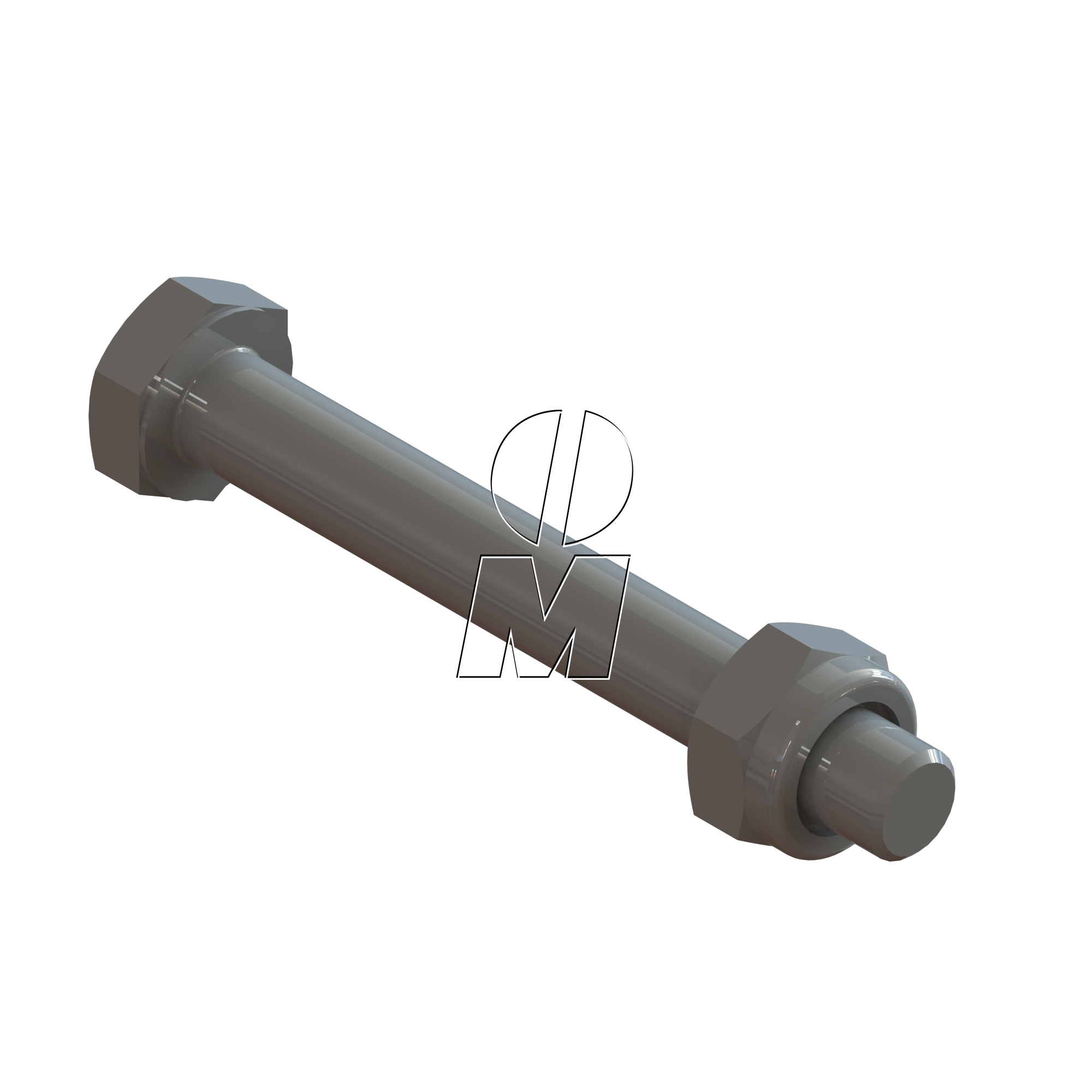 MÜTHING Bolt with Nut M10x80