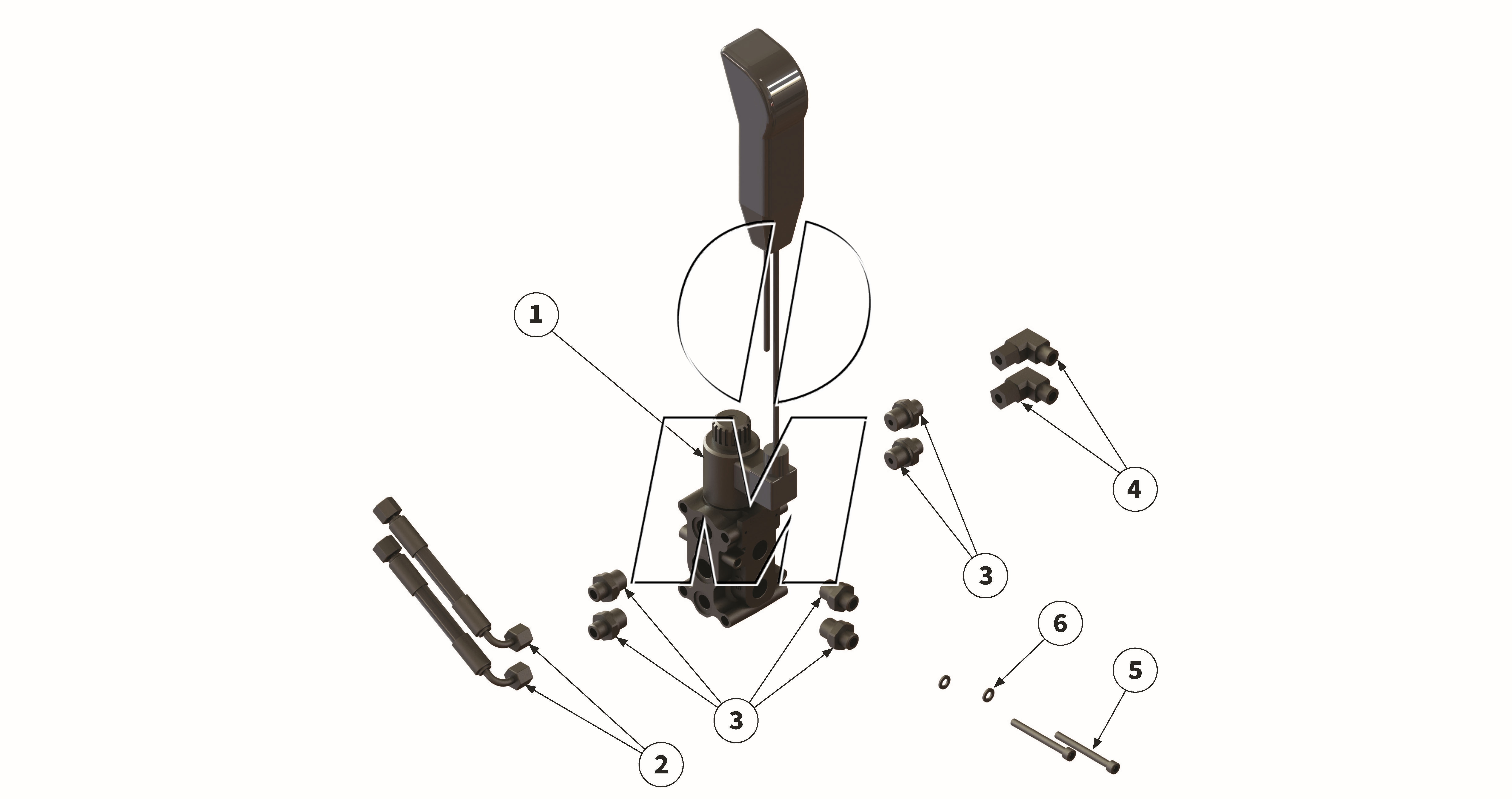 Exploded view 20: Switching valve (P_LS_ET_25_WEL)