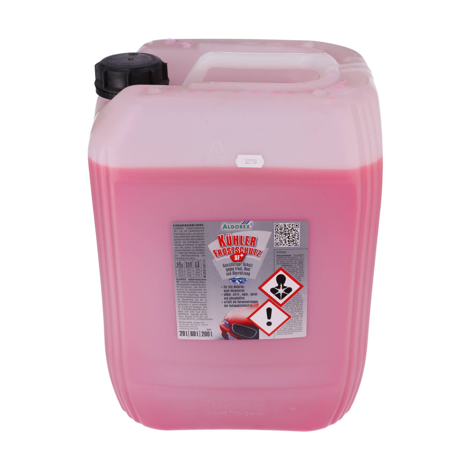 ALGOREX SF PLUS Kühlerfrostschutz 20 l