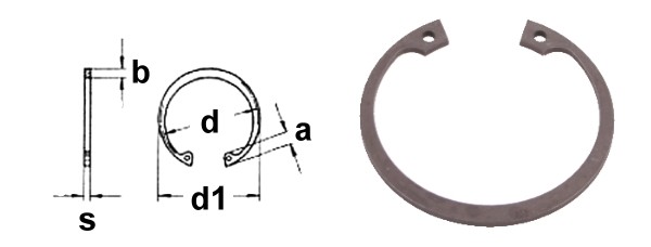 Circlip intérieur