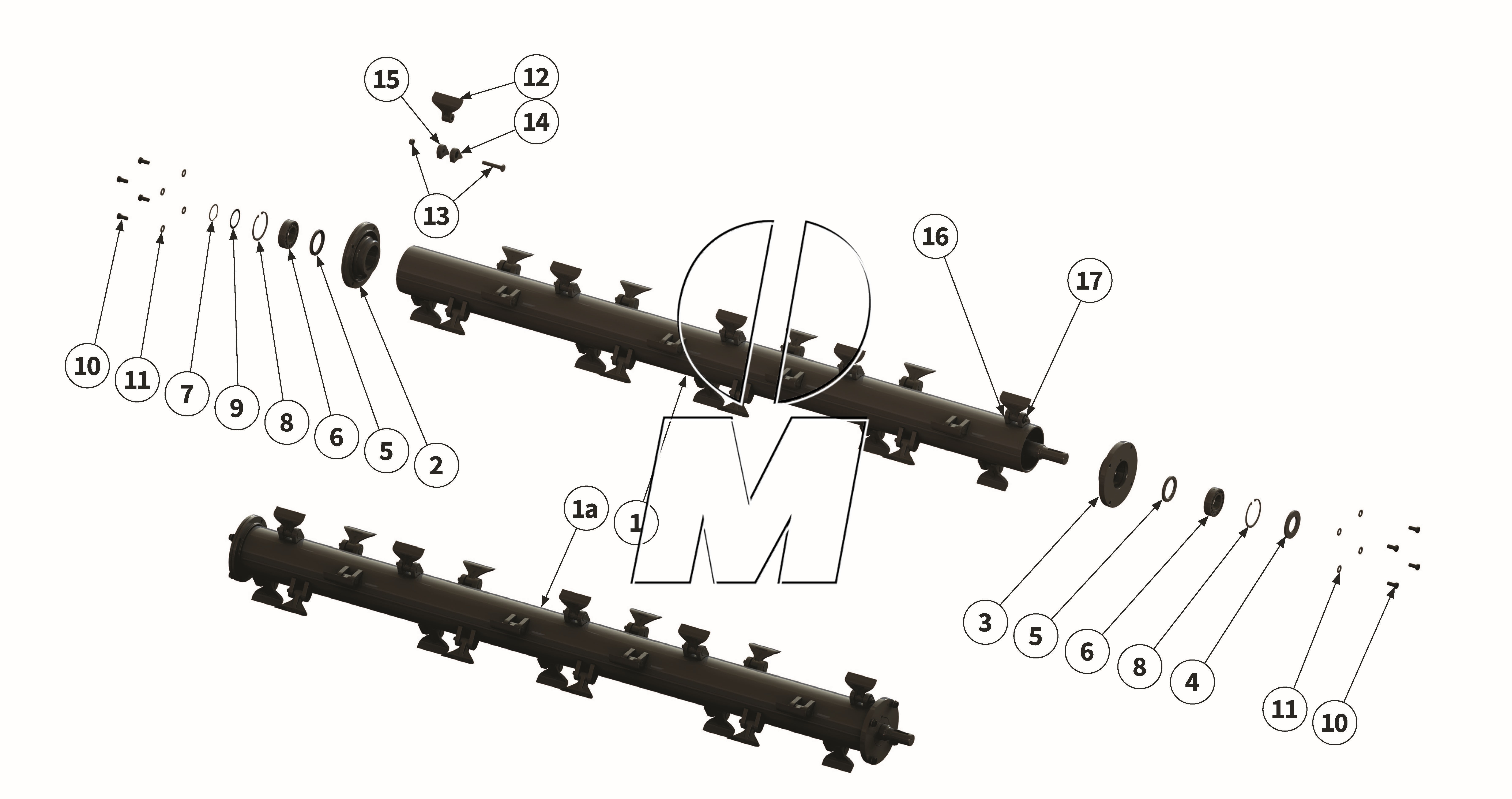 Exploded view 08: Hammer rotor  (P_PRO_ET_24_WEL)