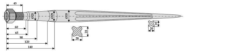 INDUSTRIEHOF Frontladerzinken