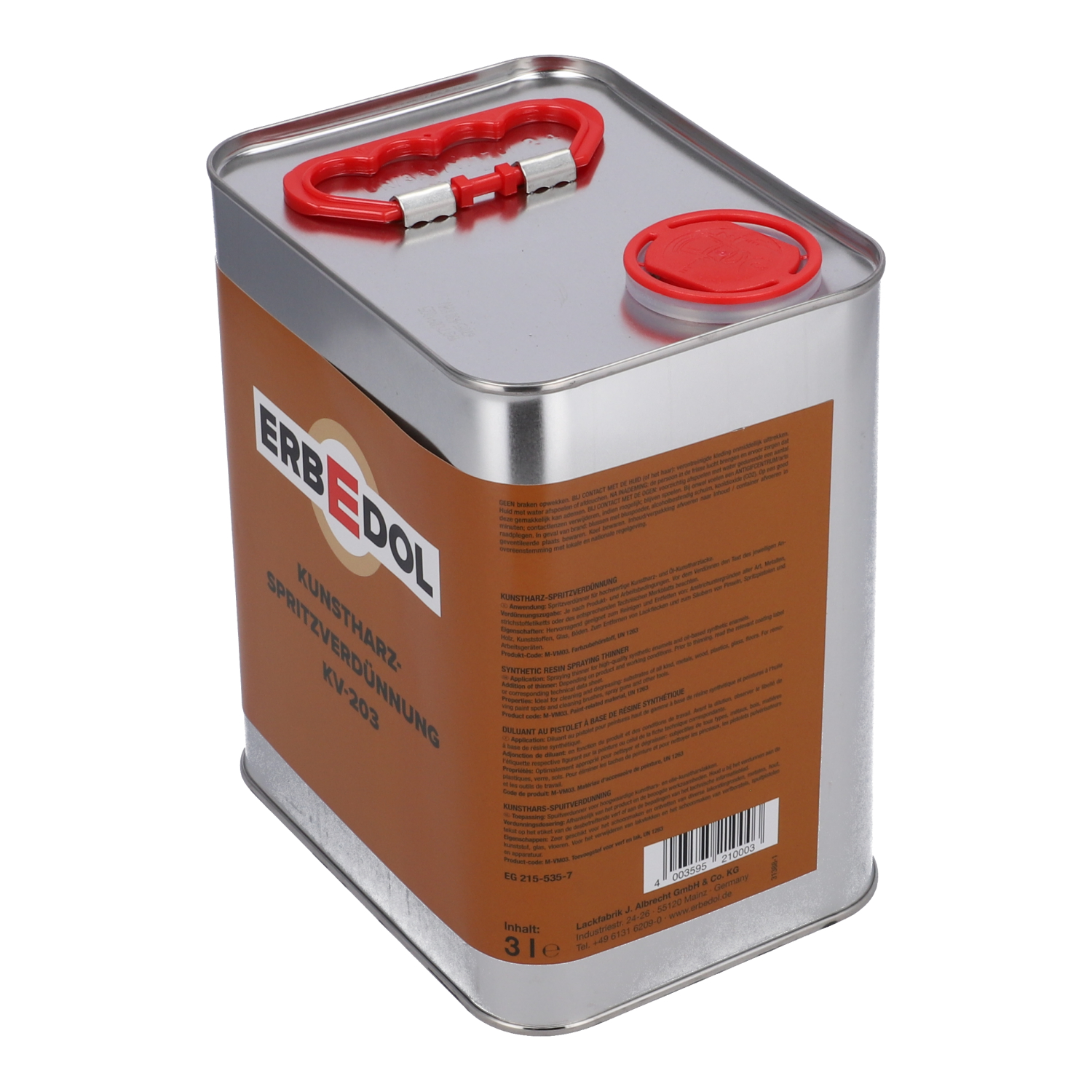 ERBEDOL Spritzverdünnung