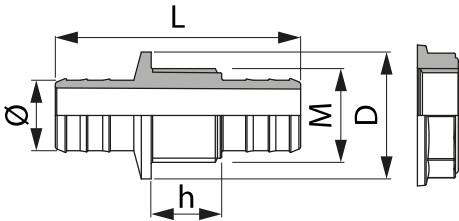 ARAG Einschraubschlauchzapfen